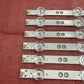 Six bandes LED 3 V pour téléviseur Hisense 65 pouces