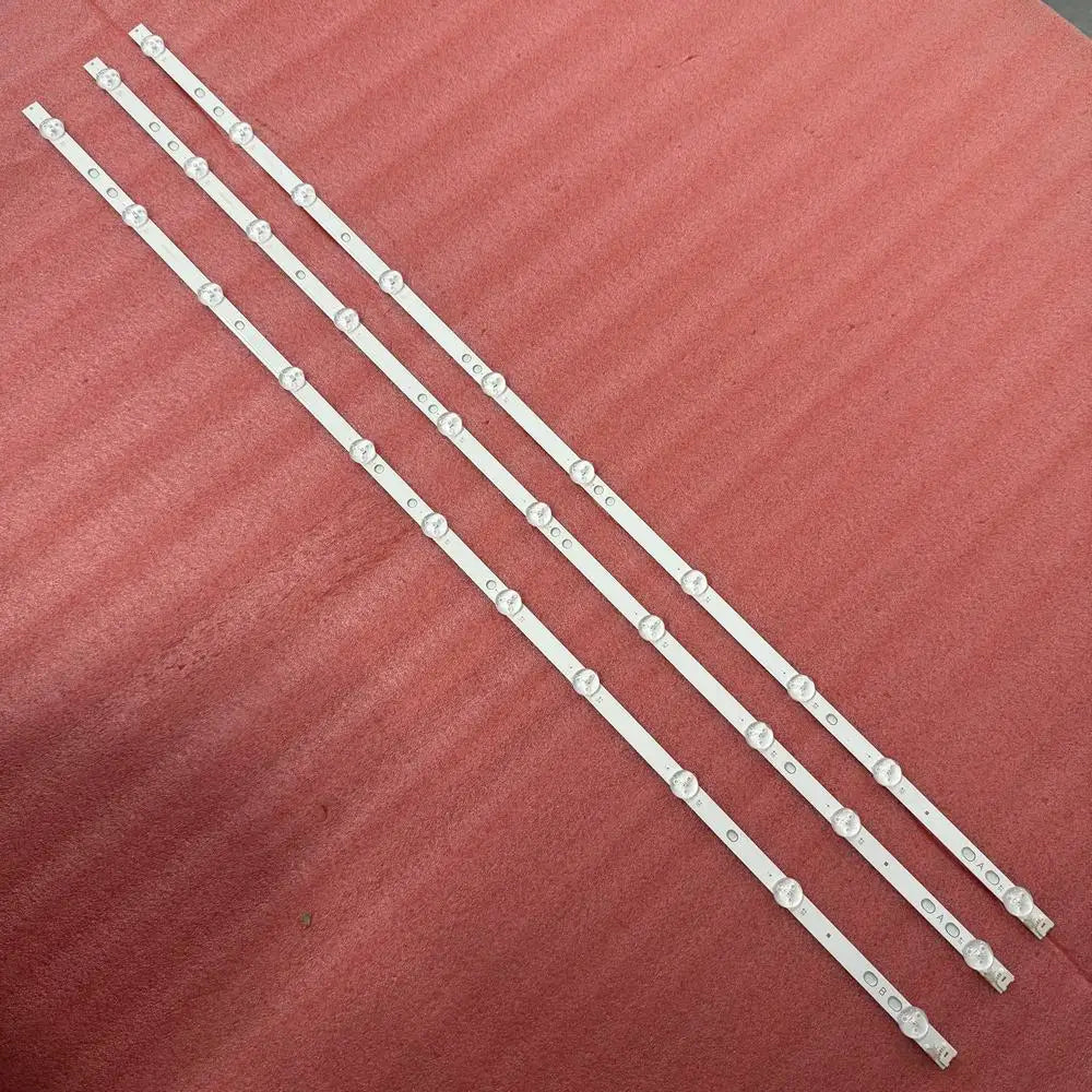 Trois barres LED de rétroéclairage 800 mm pour TV JVC 43 pouces