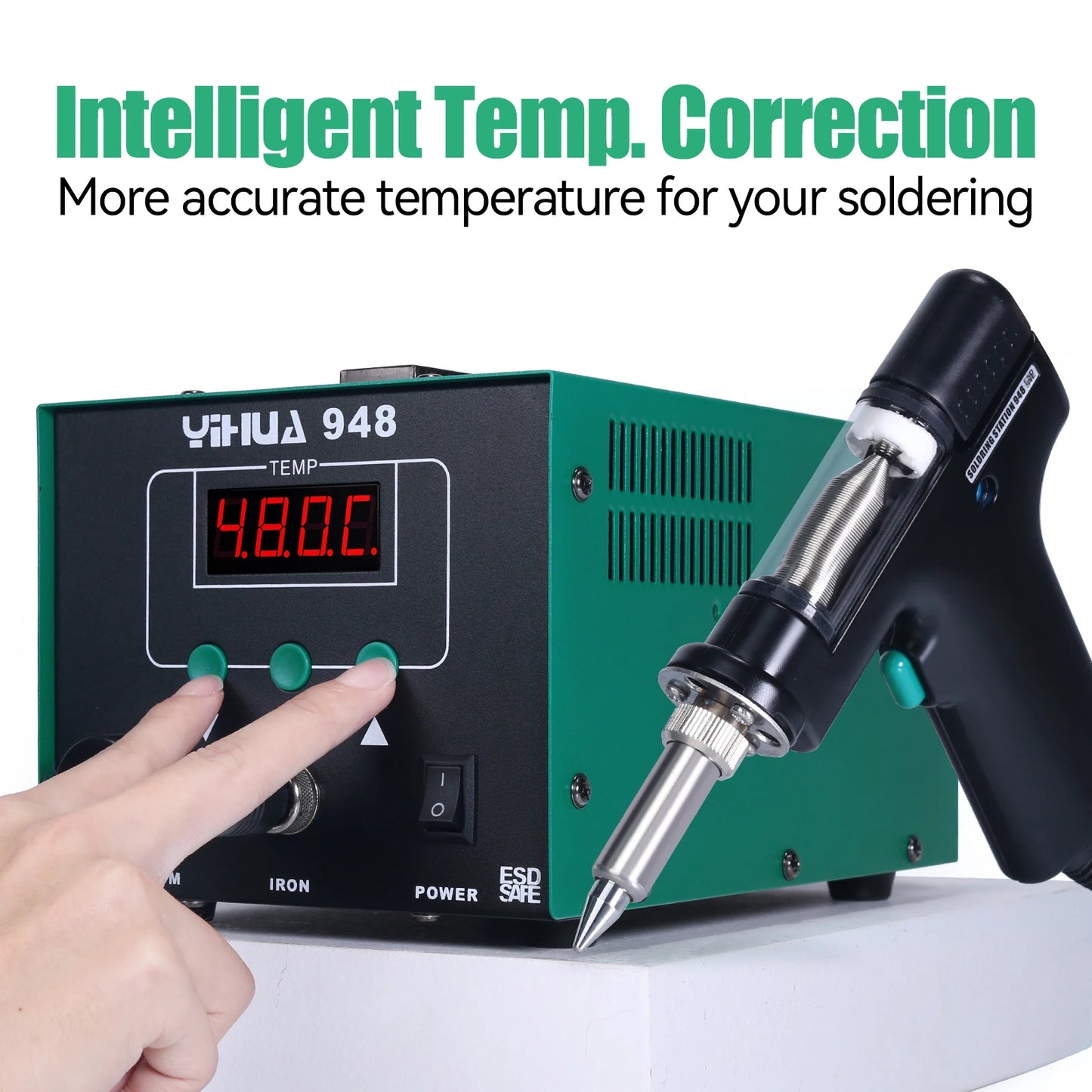 YIHUA 948 fer à souder ergonomique montée température rapide