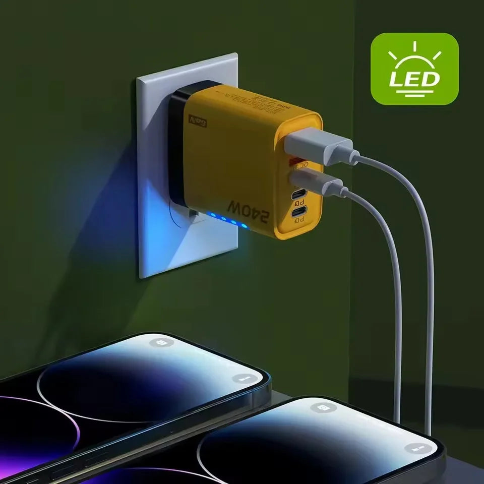 Charge simultanée de plusieurs appareils sur une seule prise murale