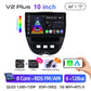 Autoradio Android 13 Junsun XT89 10.1" GPS CarPlay Android Auto Citroën C1 / Toyota Aygo / Peugeot 107 (2005-2014)