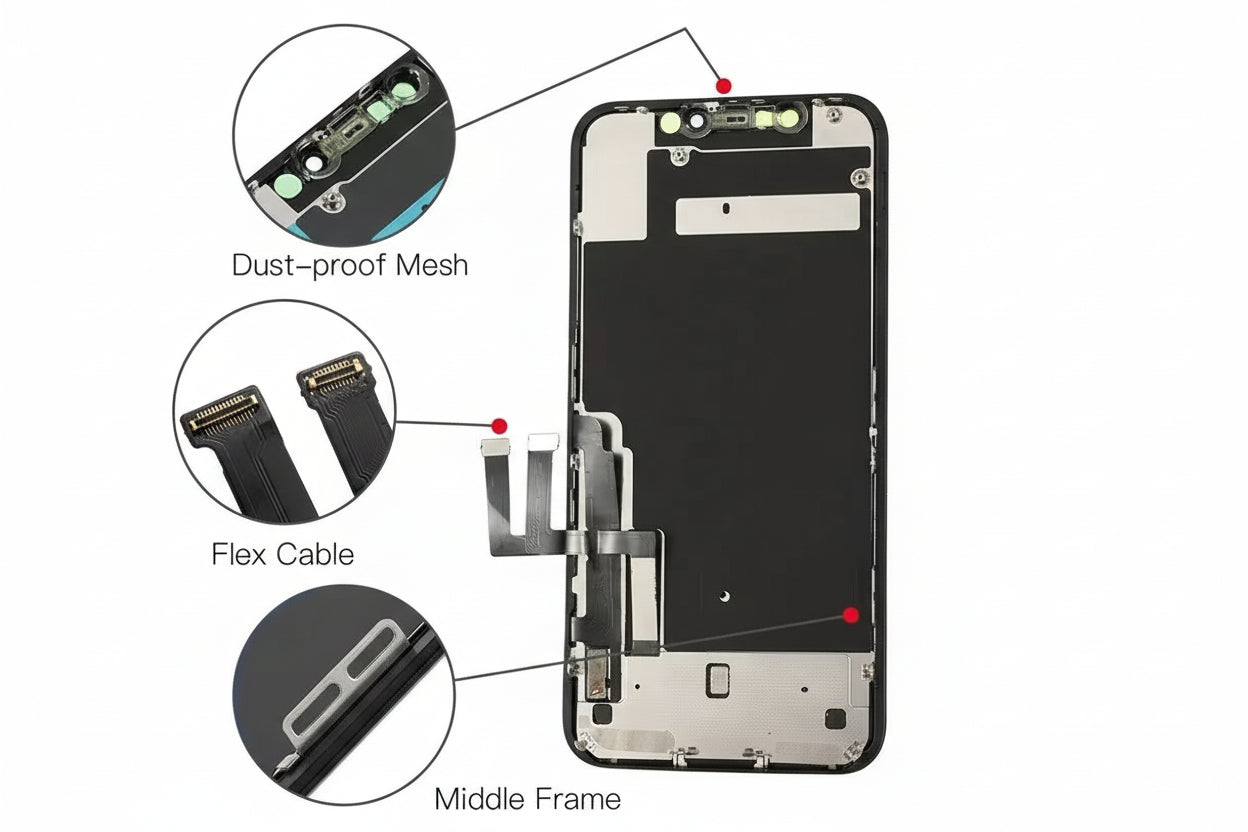 Écran OLED AMOLED de haute qualité, pour iPhone XS MAX X11 12 13 MINI PRO PROMAX