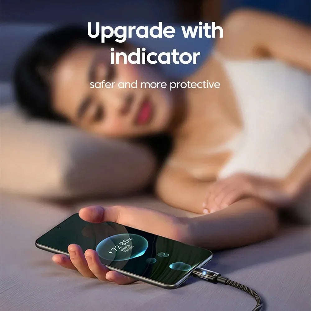 Affichage LED intégré au connecteur du câble USB-C