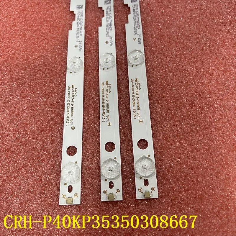 Barres LED rétroéclairage Sharp 40 pouces CRH-P40KP35350308667 LC40UG7242E 8 LED 786mm
