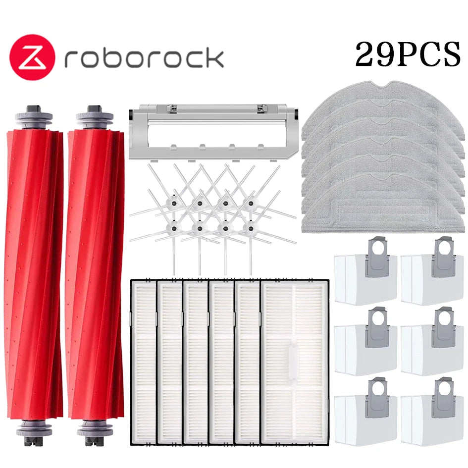 Accessoires Robot Aspirateur Roborock S7 : Brosse, Filtre, Sac