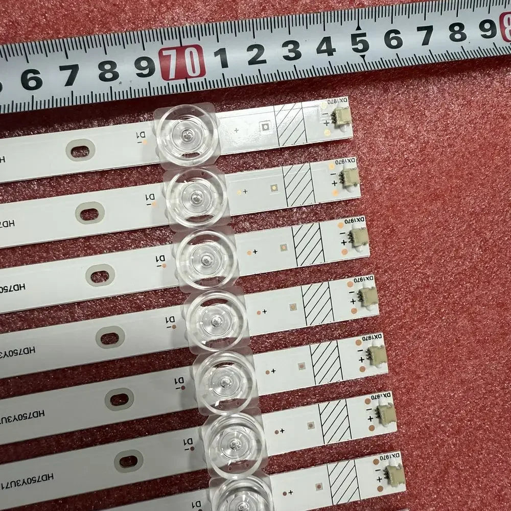 Bandes LED compatibles Hisense 75A7GQ et 75A70GQ – références du kit