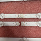 Détail connecteur barre LED Sony 65 pouces 1-6500SY80131 rétroéclairage réparation TV