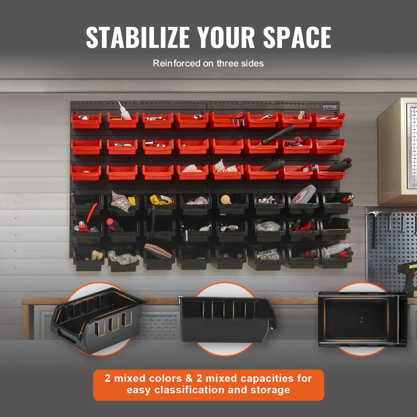 Casier rangement rangement composants électroniques et visserie