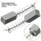 Balai carbone 5x5x10 mm, longueur totale 25 mm avec ressort déployé