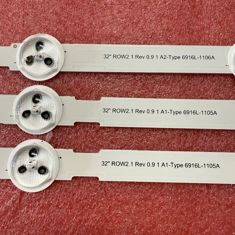 Bandes LED LG 32LN520B 32LN575S 32LN542V 6916L-1204A 1205A