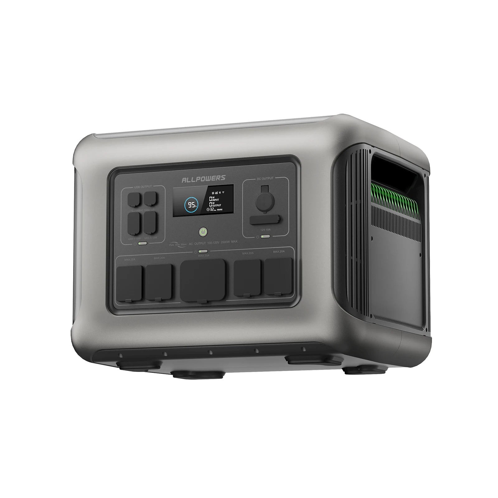 ALLPOWERS R600 – Centrale électrique portable 299Wh LiFePO4 600W