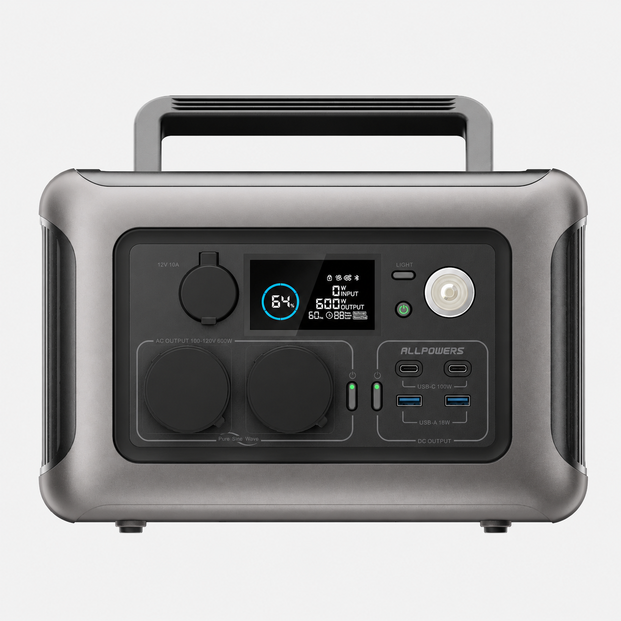 Station d’alimentation ALLPOWERS R600 299Wh LiFePO4 600W