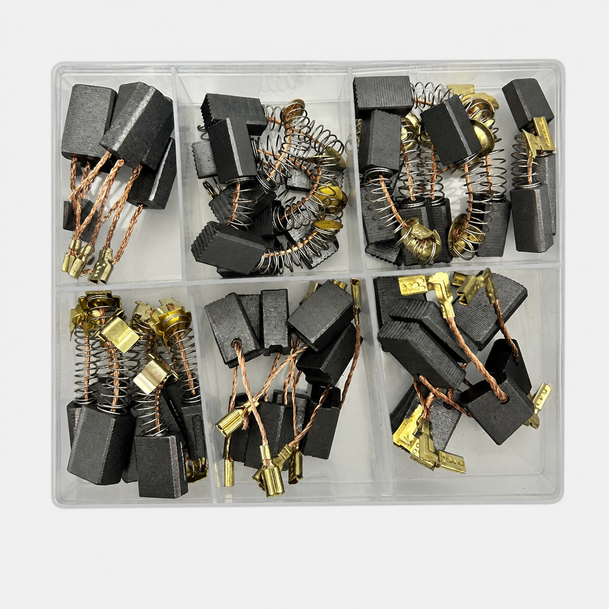 Lot de 50 charbons moteur pour perceuse, meuleuse et ponceuse