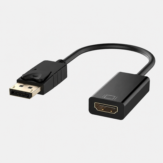 Adaptateur DisplayPort vers HDMI 4K, DP mâle vers HDMI femelle