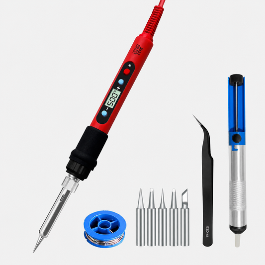 Fer à souder LEFAVOR 936R 80 W, réglable 180 à 500 °C