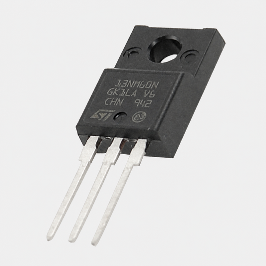 Transistors MOSFET 13NM60N STF13NM60N – canal N, 600V, TO-220F, lot de 2