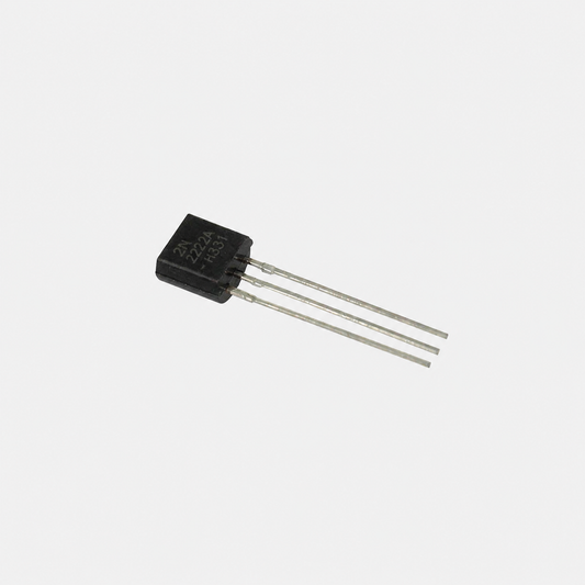 Transistors NPN 2N2222A – lot de 10, boîtier TO-92