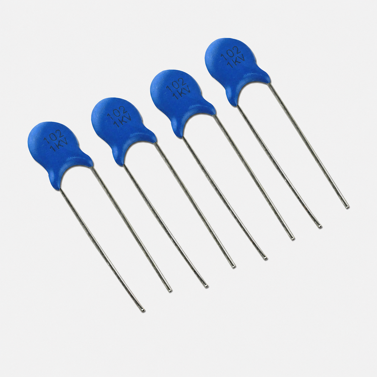 Condensateurs céramiques 102K 1KV 1nF haute tension – lot de 2