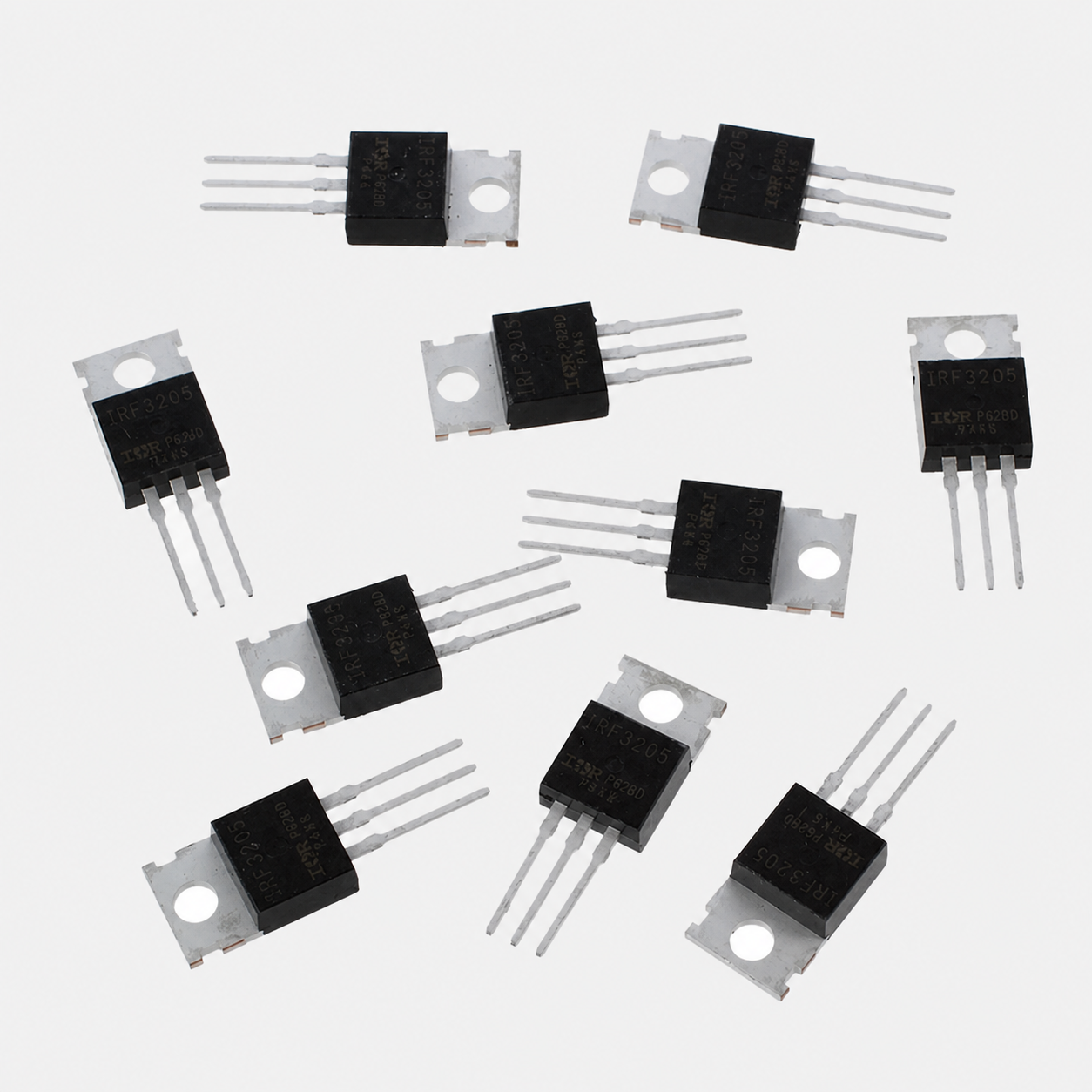 Transistor MOSFET IRF3205 IRF3205PBF – canal N, 110A 55V, boîtier TO-220
