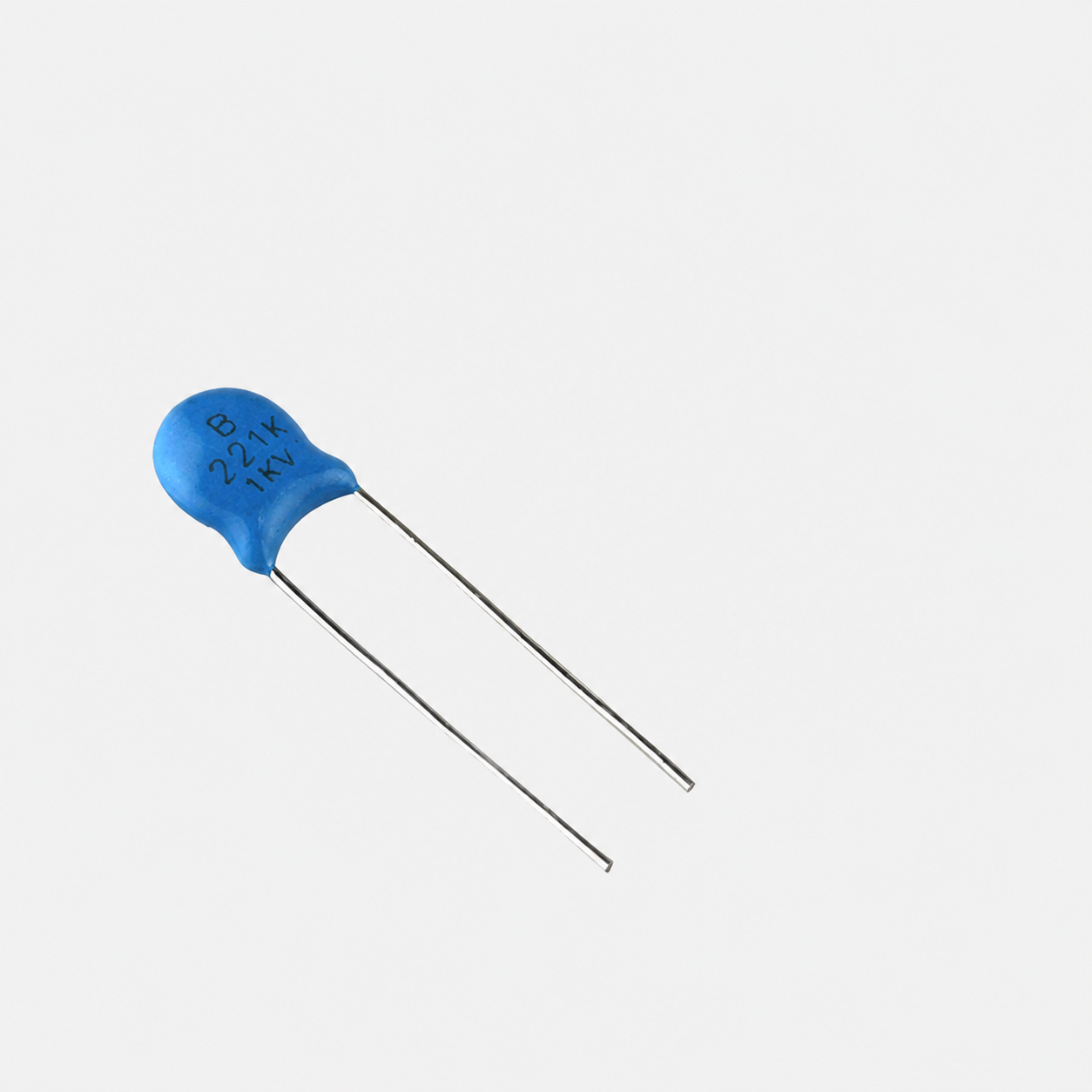 Condensateur Céramique 221K 1KV 220pF 1000V – Haute Tension Lot de 10 pcs