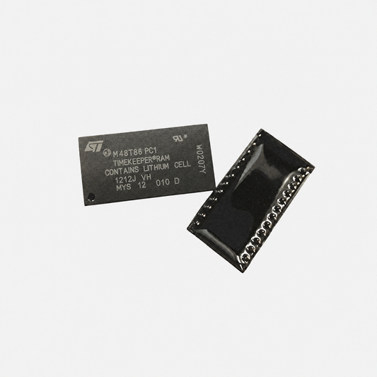 Horloge temps réel M48T86PC1 STMicroelectronics – DIP-24, 5V, batterie intégrée