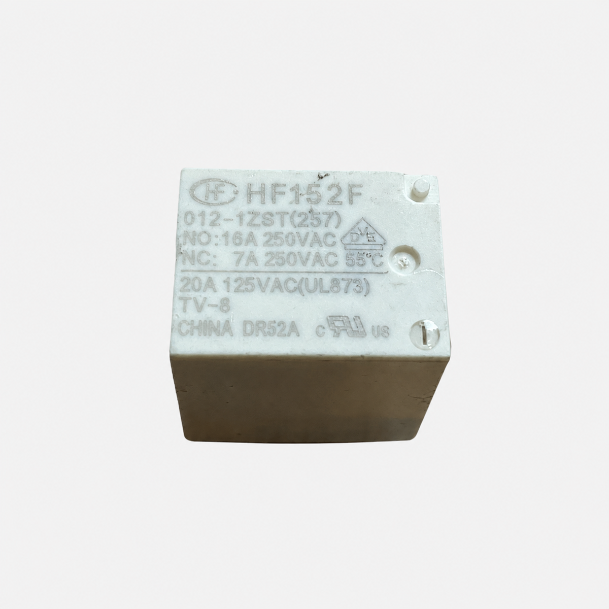 Relais de puissance HF152F-012-1ZST – 12V DC, 5 broches, 16A
