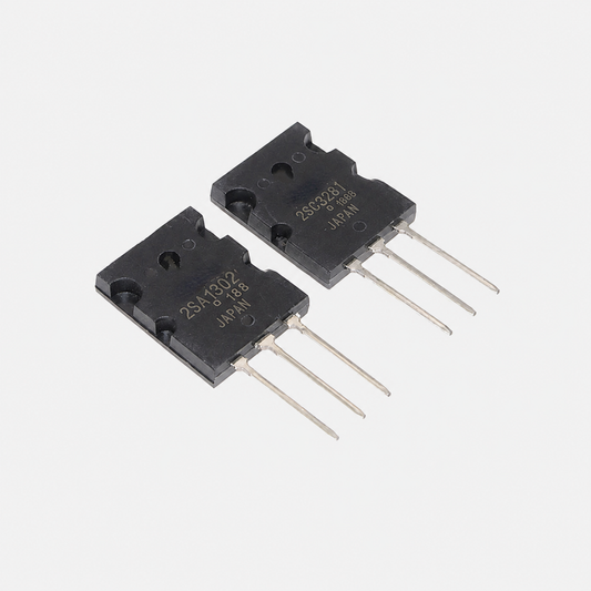 Transistors 2SA1302 2SC3281 – Paire complémentaire audio TO-3PL
