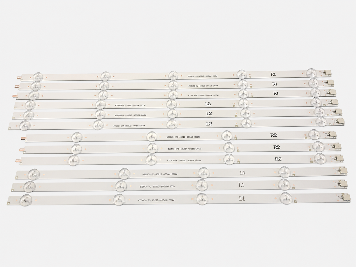 Kit Bandes LED LG 47" – 6916L-1174A 1175A 1176A 1177A 1259A 1260A Kit 12pcs