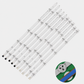Kit Bandes LED LG 42" 42LN5400 42LN5300 42LN541U – 6916L-1214A 6916L-1215A