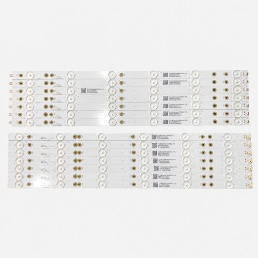 Kit Bandes LED Philips 49" 49PUS6401 49PUH6101 – GJ-2K16-490-D712