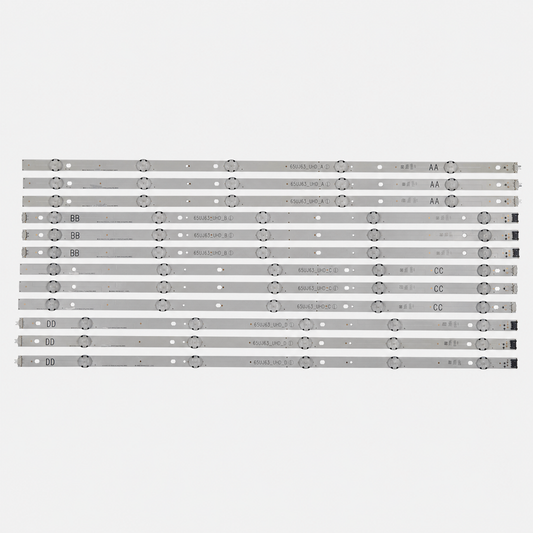 Kit Bandes LED LG 65" 65UJ634V 65UJ630V 65UJ5500 – SSC_65UJ63 LG Innotek 17Y