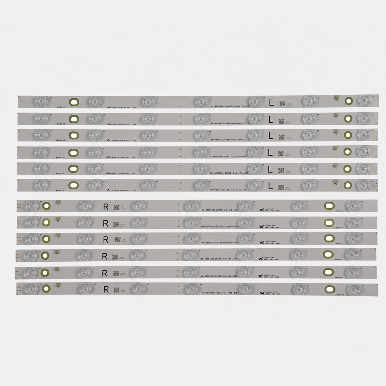Kit Bandes LED Panasonic 48" TX48AX630B TX48AXW634 – 480TV05 BX-48S04E01