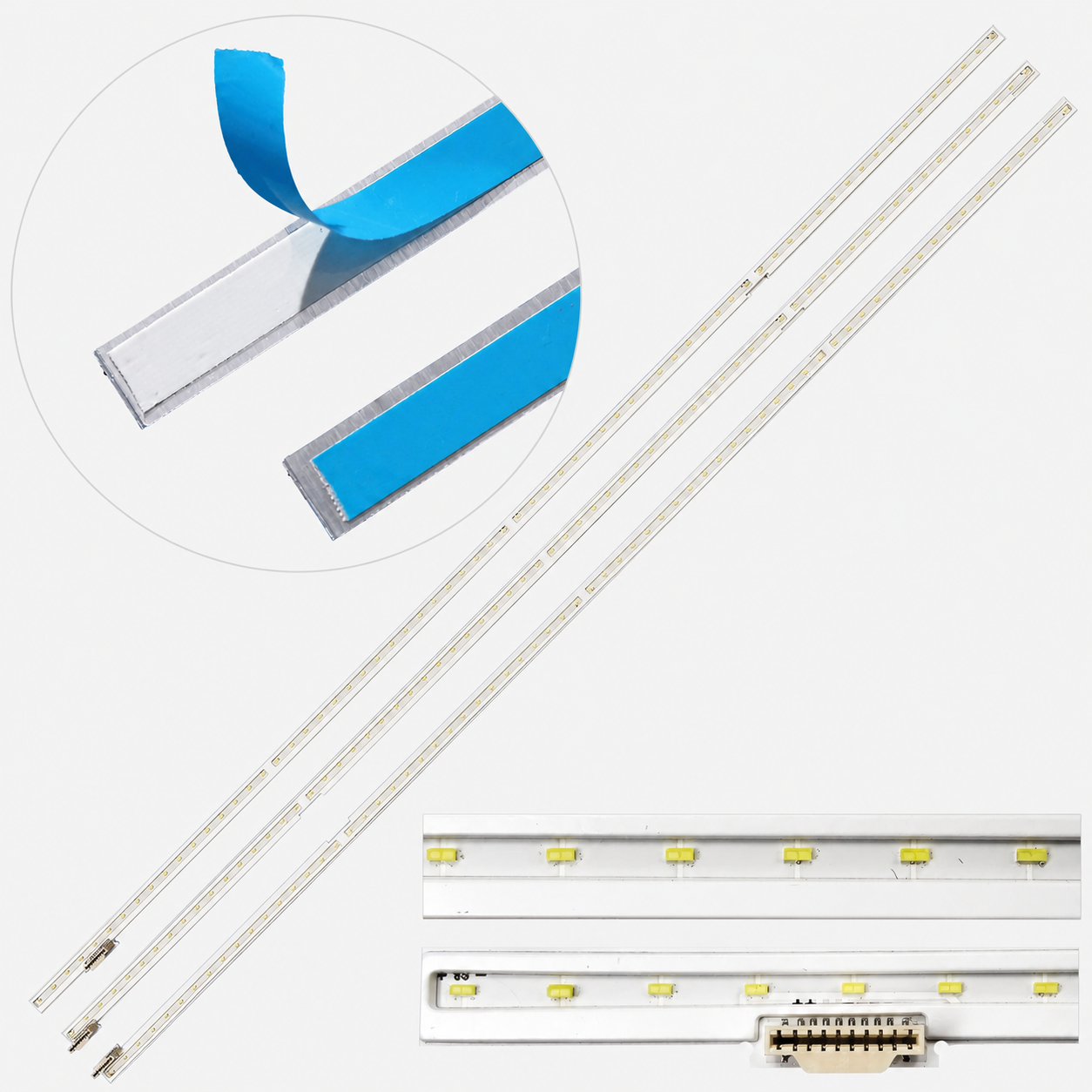 Kit 3 bandes LED LG 70 pouces 70UH635T 70UH8730 70UH6350 – HC700EQF-VHQQ1-31XX 1707PKG
