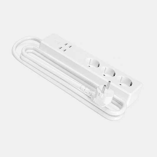 Multiprise intelligente Meross WiFi 3 prises 4 USB HomeKit Alexa