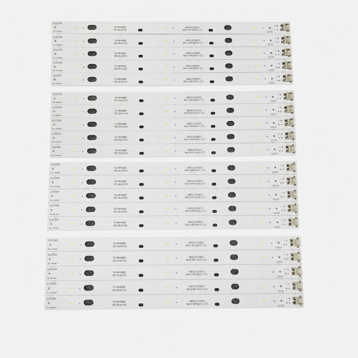 Kit Bandes LED Panasonic 49 pouces TX-49EX580B TH-49EX600 TNP4G622-1