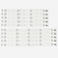 Bandes LED 2015ARC430 43GFB6621 43GFB6622 43GFB6623