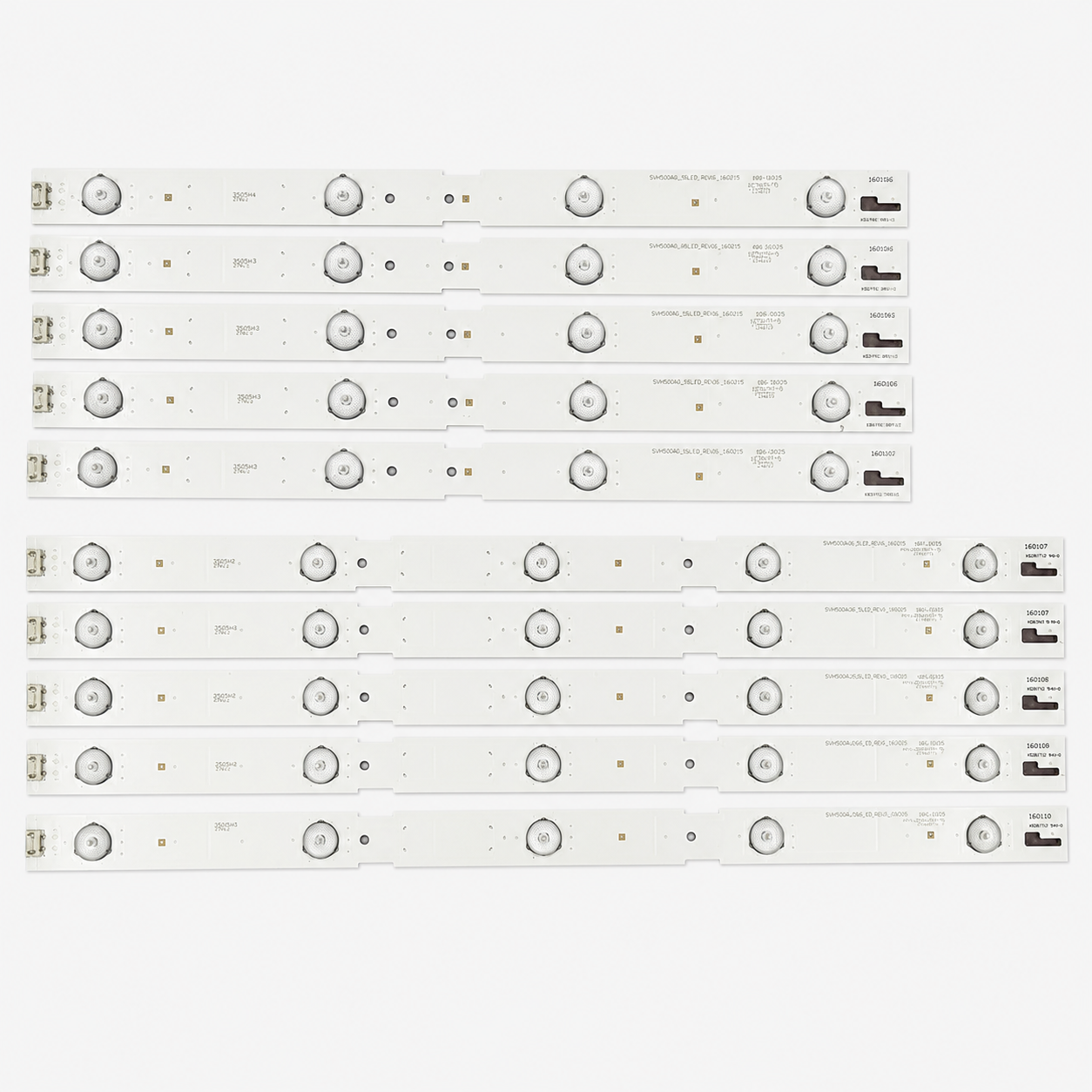 Bandes LED 2015ARC430 43GFB6621 43GFB6622 43GFB6623
