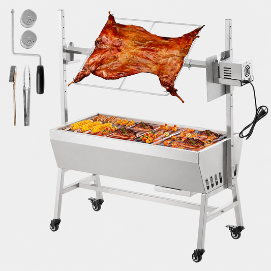Grill rôtissoire électrique VEVOR 35 pouces capacité 40,8 kg