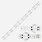 Bandes LED LG 43LG63CJ 43LG65CJ 43LJ610V 6916L-2867A