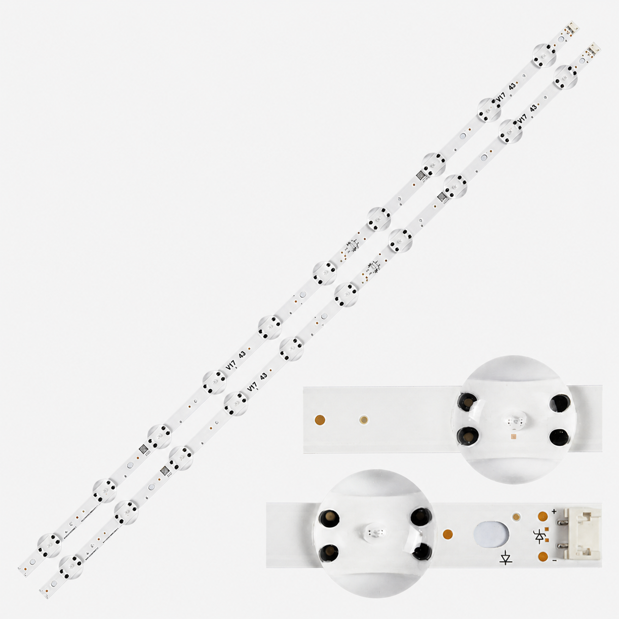 Bandes LED LG 43LG63CJ 43LG65CJ 43LJ610V 6916L-2867A