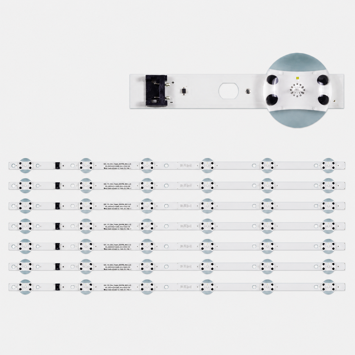 Barre LED LG 55 pouces 55UP7700 55UP8000 55UQ8050 SSC Y21 Slim Trident