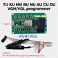 Programmateur VGH VGL TJKJ-RGB pour réparation de dalles LCD TV avec pince 25QXX