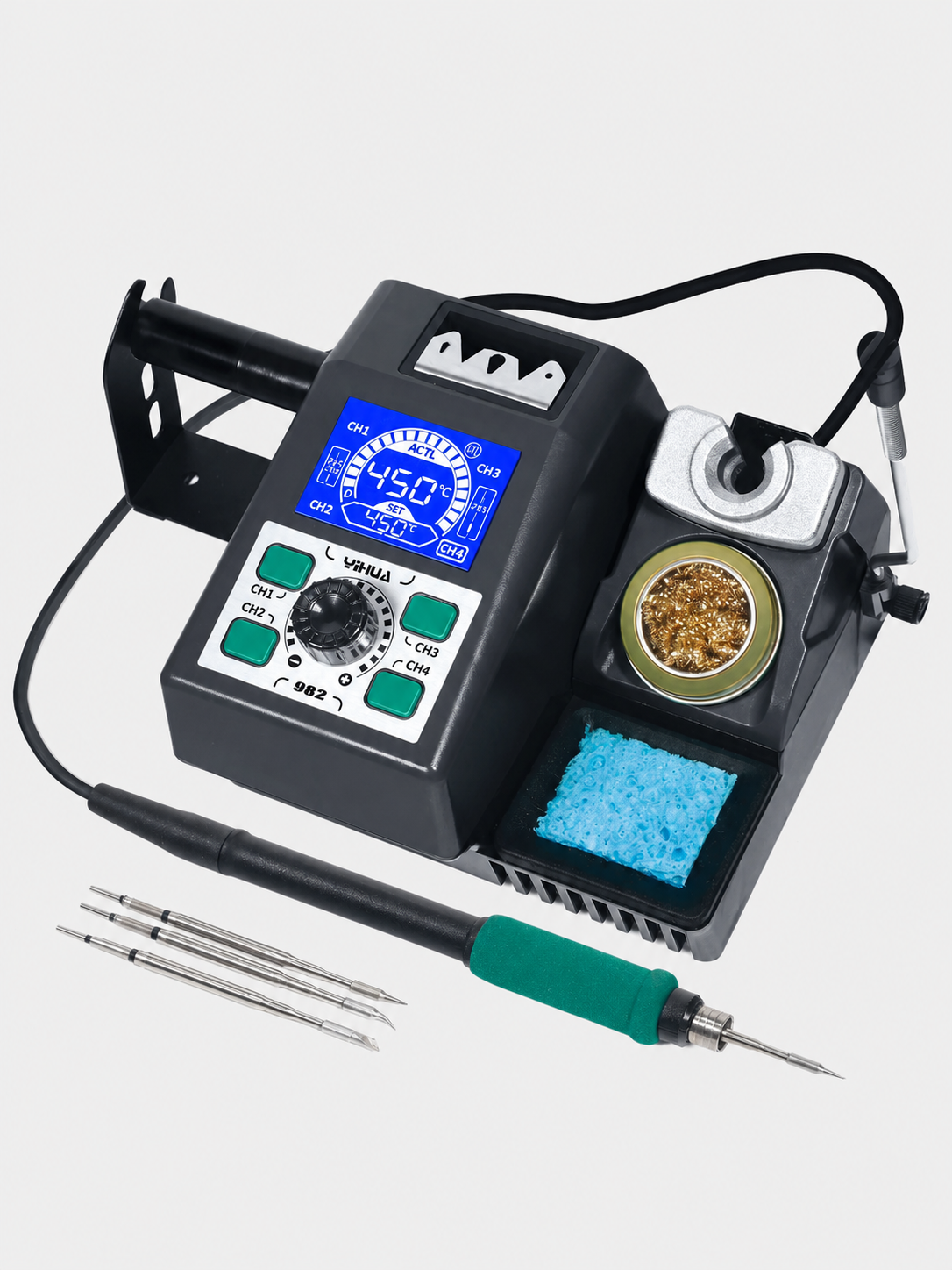 YIHUA 982 Station de soudage rapide – compatible poignée C210