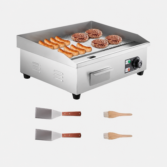 Plancha électrique VEVOR 54 x 42 cm Teppanyaki 3200 W inox