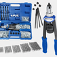 Kit pince à rivets écrous avec 150 écrous M5 M6 M8 M10 M12
