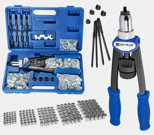 Kit pince à rivets écrous avec 150 écrous M5 M6 M8 M10 M12