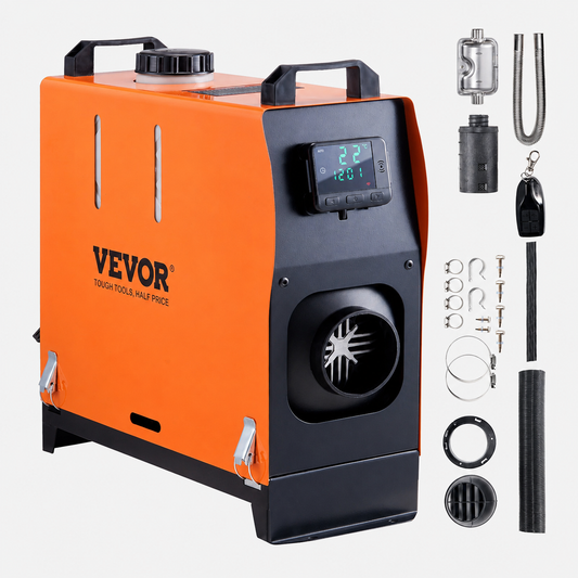 Chauffage diesel VEVOR 8KW 12V avec LCD télécommande et silencieux