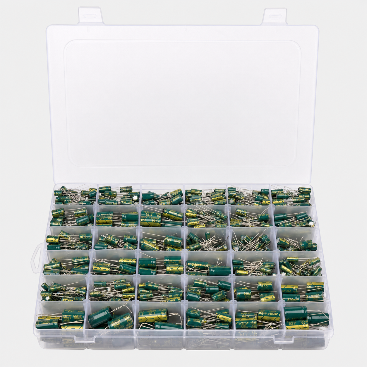 Kit condensateurs électrolytiques aluminium 16V à 50V faible ESR