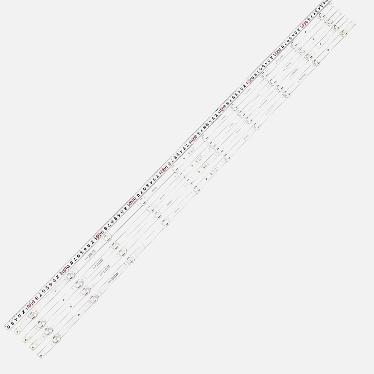 Bandes LED Hisense 55R7G5 55A6G 55A6H 55R6G Toshiba 55C350 kit 4 pièces