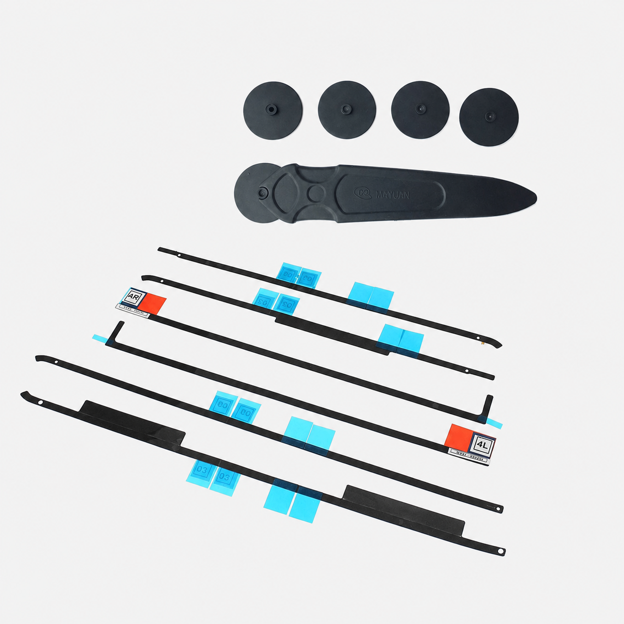 Bandes adhésives de remplacement écran LCD iMac A1418 A1419 – kit complet
